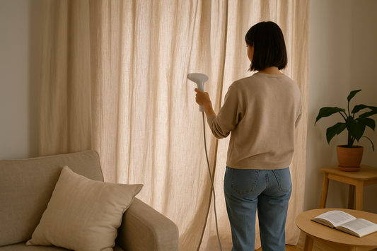 Comment nettoyer vos rideaux sans les décrocher ? Un guide pratique