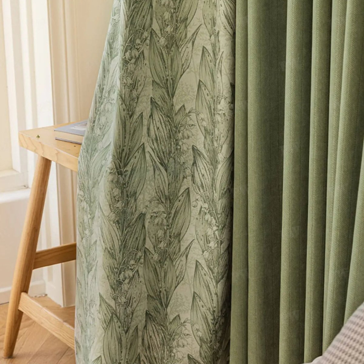 Rideau Vert Motif