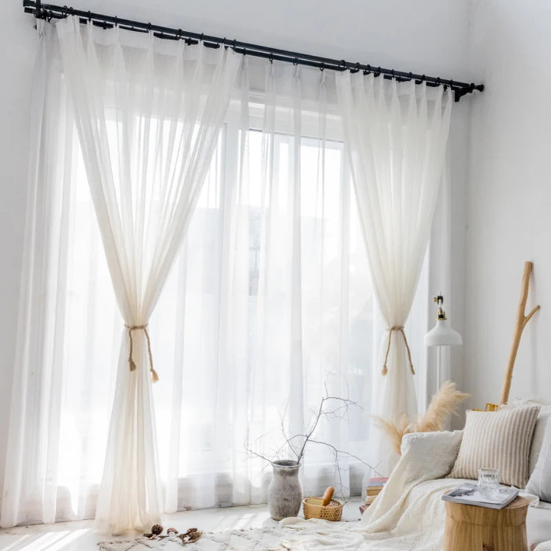 Rideaux en Lin et Coton