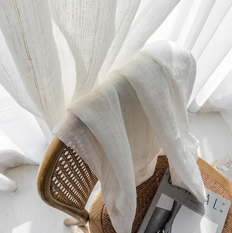 Rideaux en Lin et Coton
