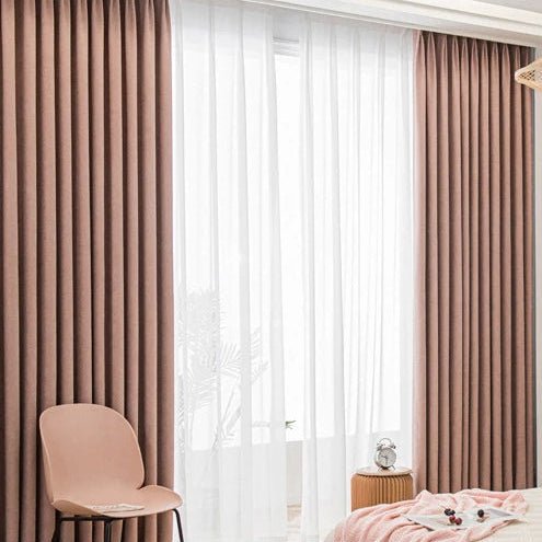 Rideau Rose Terracotta