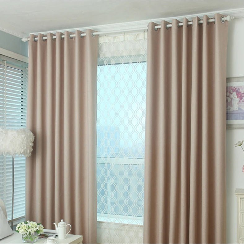 Rideau Occultant Marron Taupe