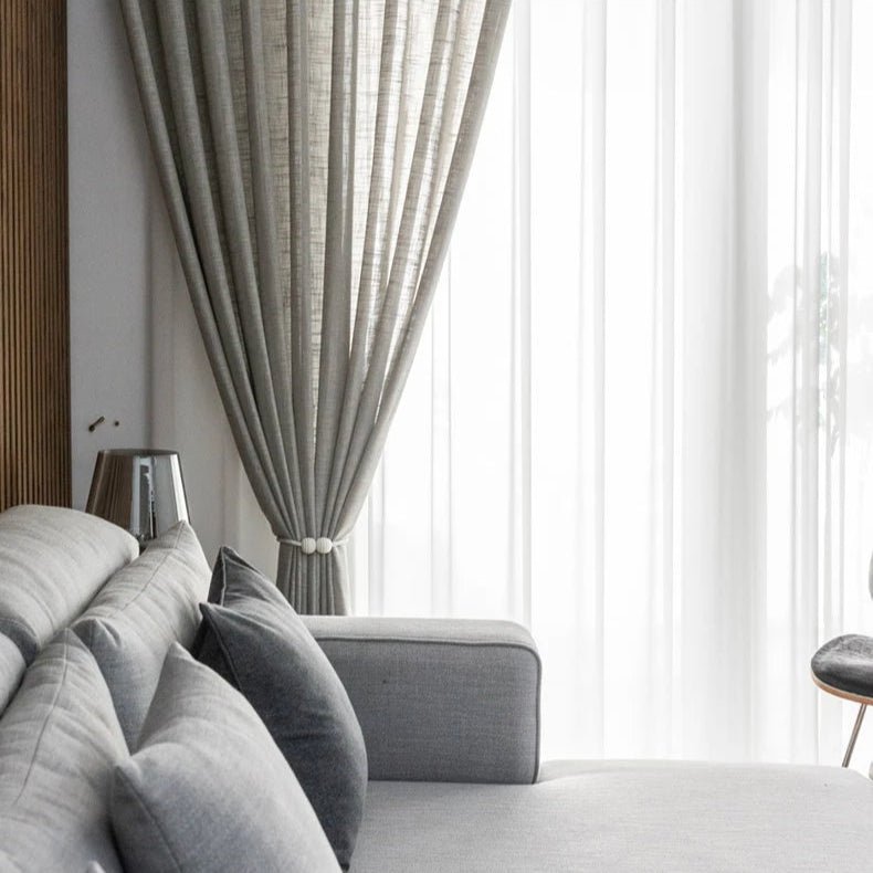 Rideau Voilage Gris