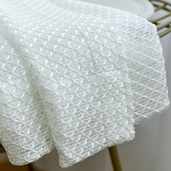 Rideau Voilage Blanc Moderne