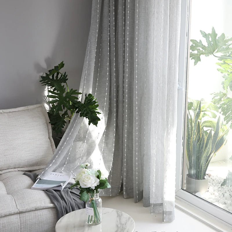 Rideau Voilage Chambre Gris Foncé
