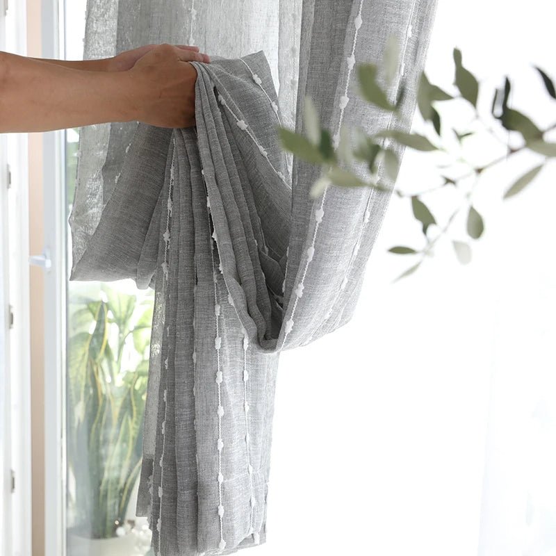Rideau Voilage Chambre Gris Foncé