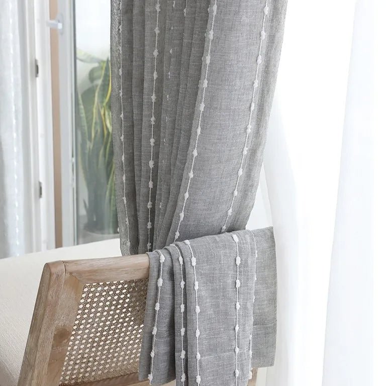 Rideau Voilage Chambre Gris Foncé