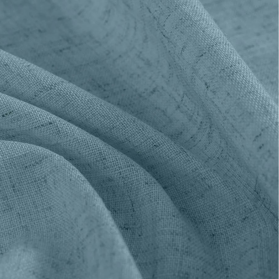 Rideau Brise de Cuisine Moderne Bleu