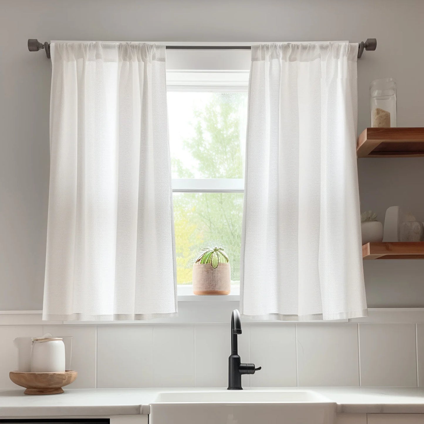 Rideaux Cuisine Moderne Lavable