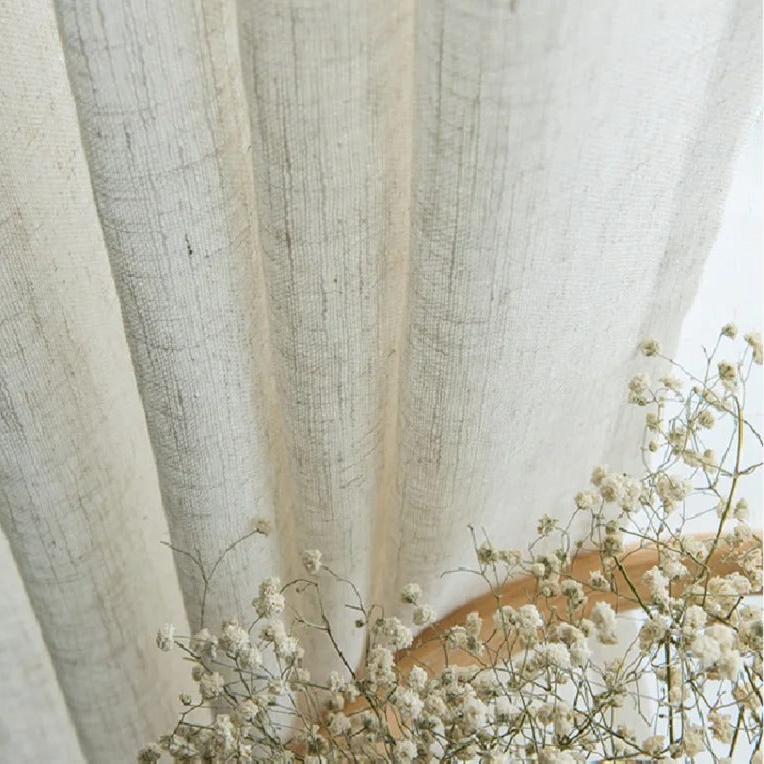 Rideau Lin Beige Exquis