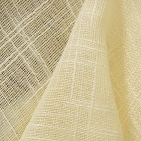 Rideau Gaze De Coton Jaune