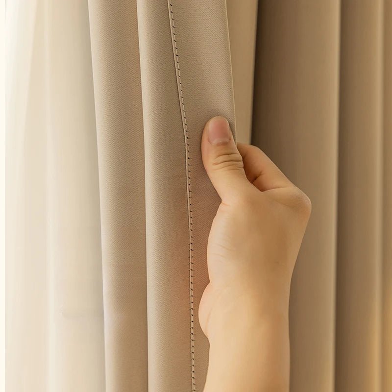 Rideau Épais Beige