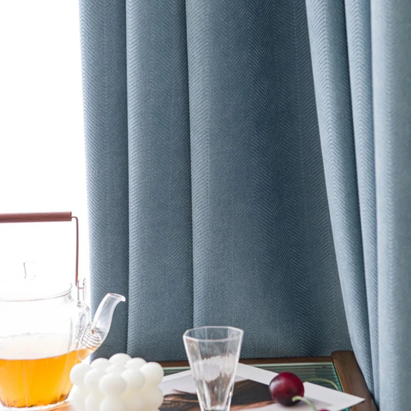 Rideau Chevron Bleu
