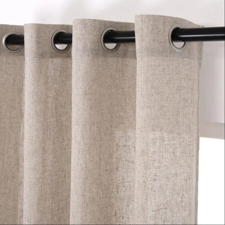 Rideau Salon Moderne Beige