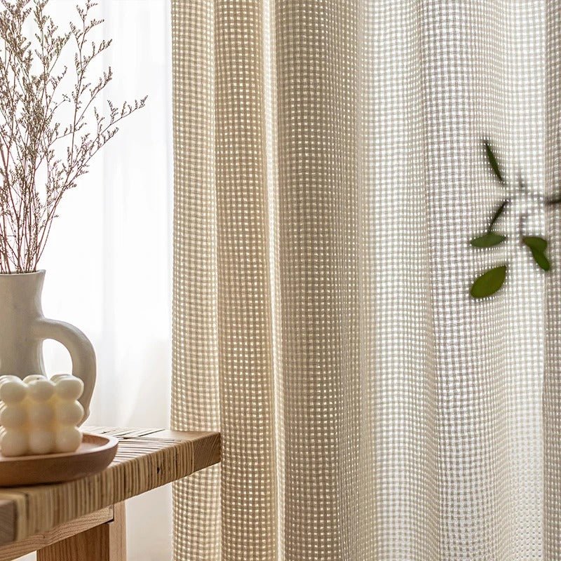 Rideau Voilage Beige
