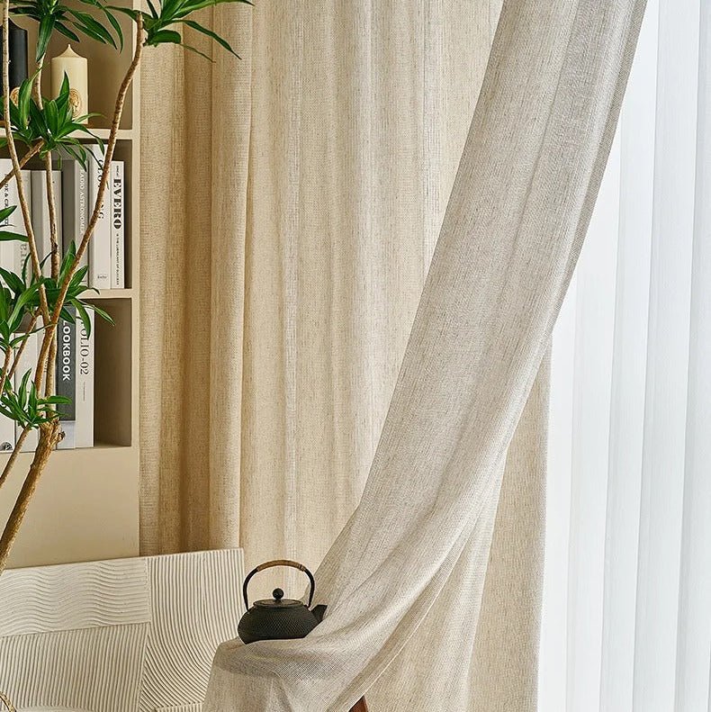 Rideau Voilage Beige