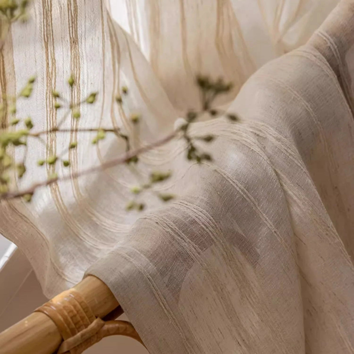 Rideau œillet Lin - La Maison des Rideaux