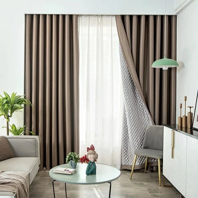 Rideau Thermique Taupe - La Maison des Rideaux