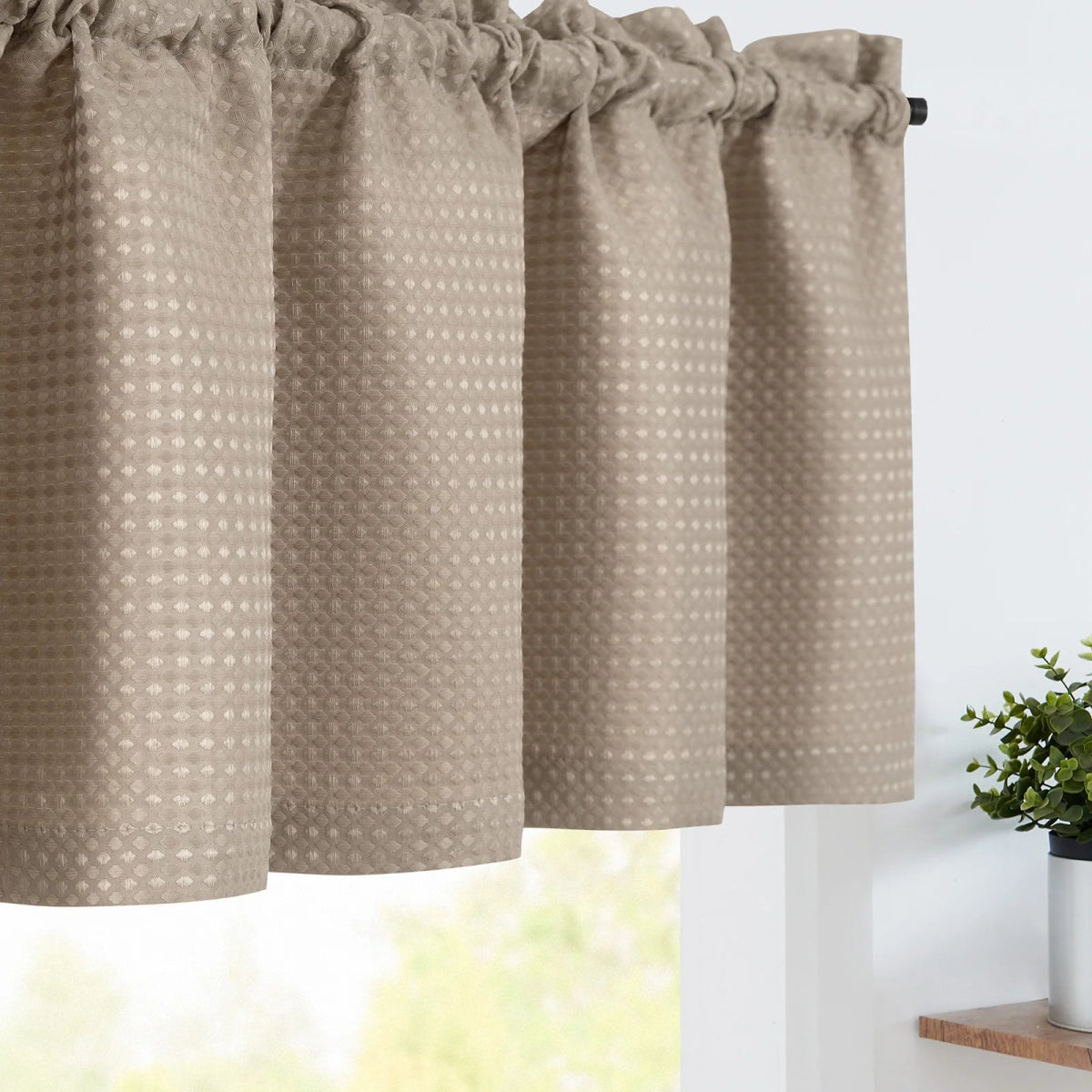 Rideaux Occultants Beige Courts - La Maison des Rideaux
