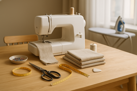 Comment coudre des rideaux : tissu et mesures