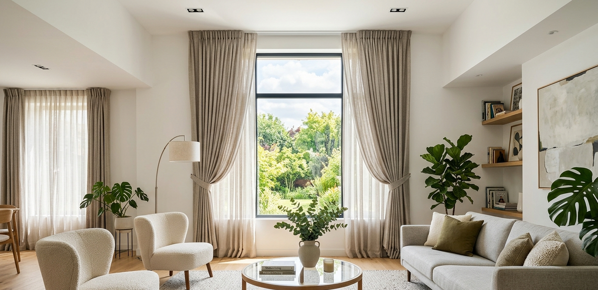 Rideau salon moderne : les tendances design pour votre intérieur