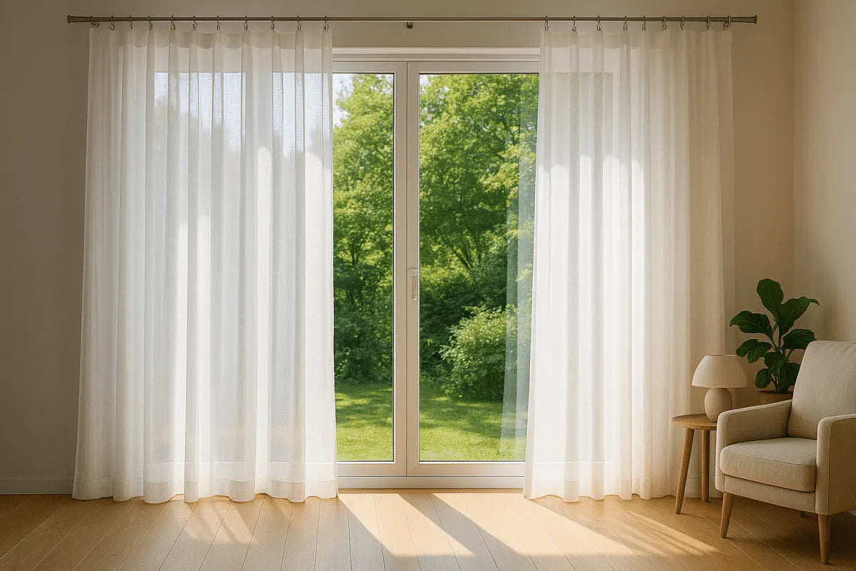 Comment choisir ses rideaux pour une baie vitrée ? Le guide complet - La Maison des Rideaux
