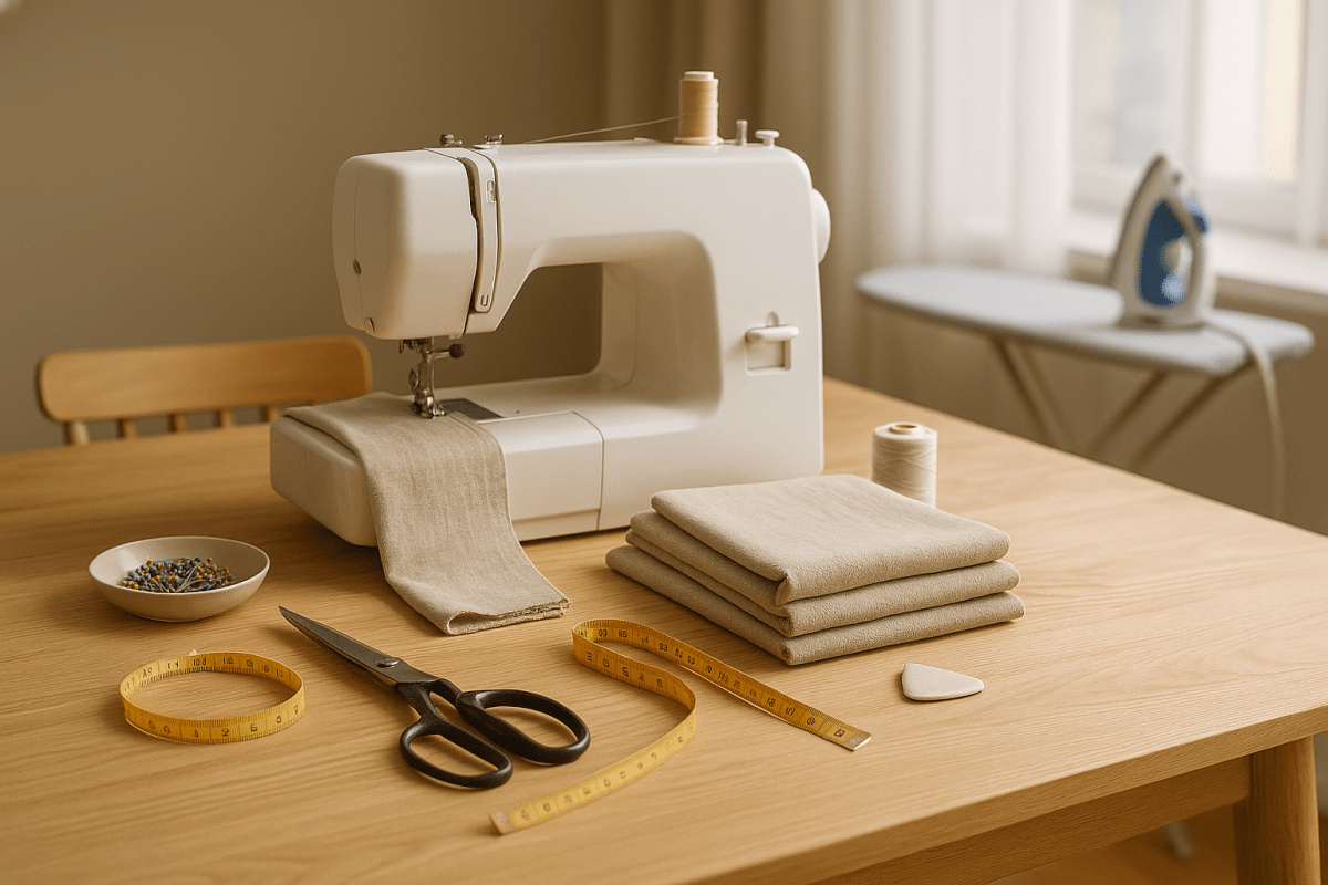 Comment coudre des rideaux : tissu et mesures - La Maison des Rideaux