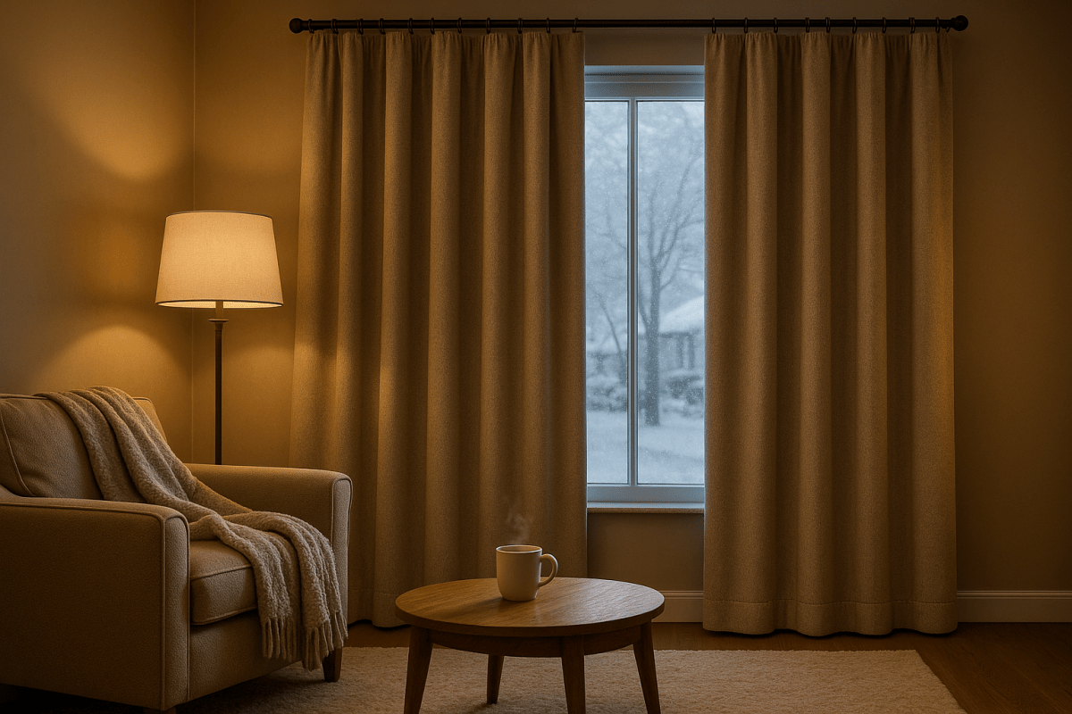 Dans quel sens mettre un rideau thermique ? Le guide complet - La Maison des Rideaux