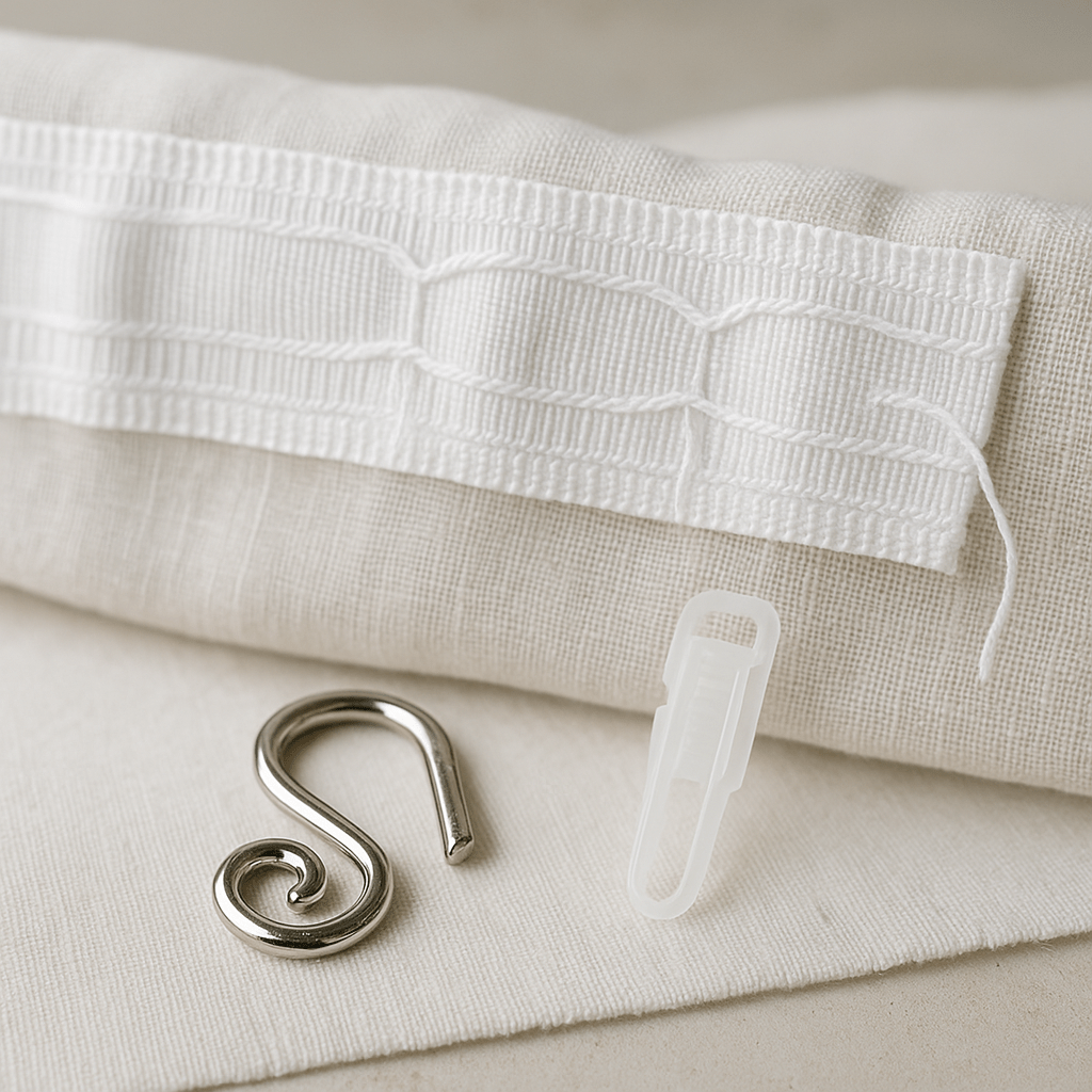 Découvrez comment accrocher rideaux avec rufflette - La Maison des Rideaux