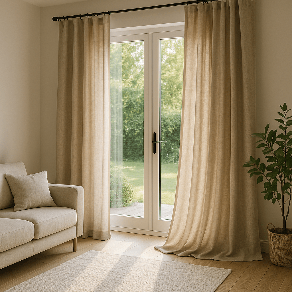 Quel rideau pour porte fenêtre : déco et lumière - La Maison des Rideaux
