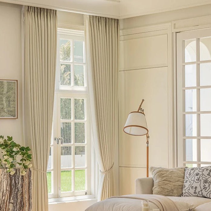 Rideau occultant beige - La Maison des Rideaux