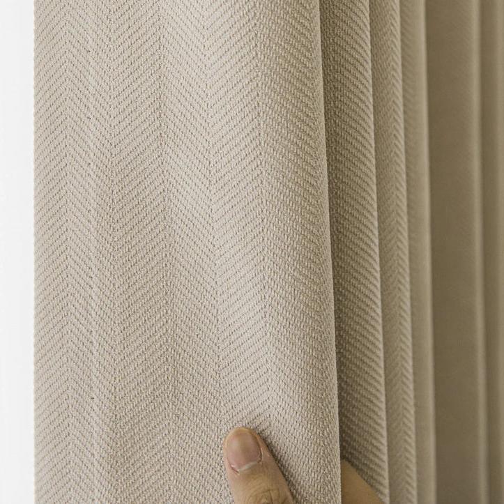 RIDEAU BEIGE TAUPE