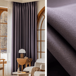 Rideau Semi Occultant - Violet Gris