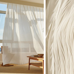 Rideau Voilage - Beige clair