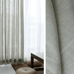Rideau Lin - Voilage Gris