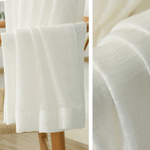 Rideau Voilage - Gaze De Coton Blanc