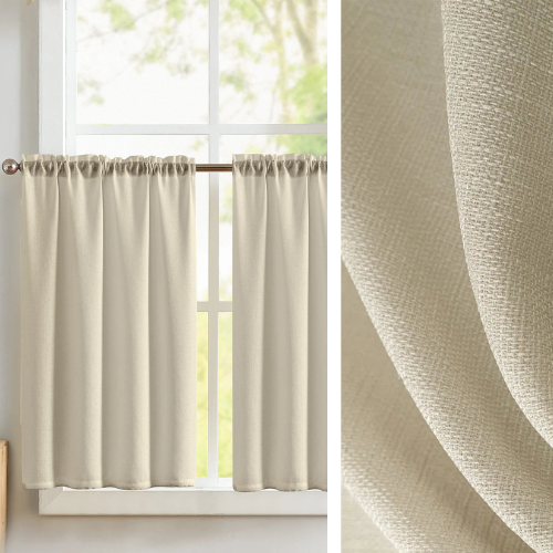 Rideaux Cuisine Moderne Taupe