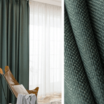 Double Rideau Occultant - Vert Sapin