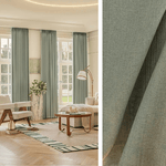 Rideau Semi Occultant - Vert Sauge