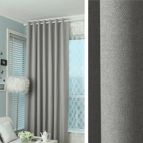 Rideau Gris Chiné Occultant