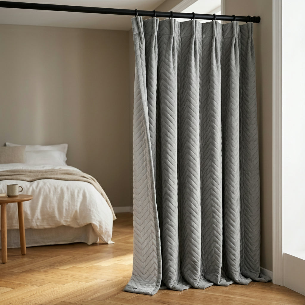 Rideau anti bruit 30db - Gris