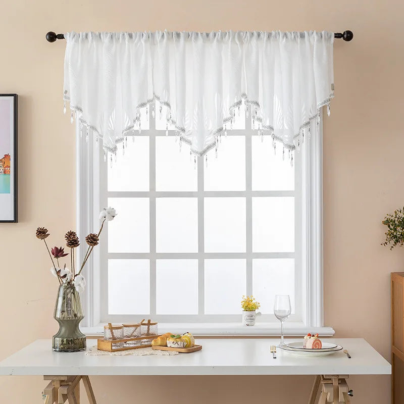 Rideau Fenetre Cuisine Gris