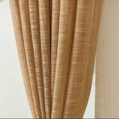 Rideau Gaze De Coton Camel