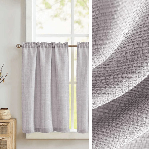 Petit Rideau Gris - La Maison des Rideaux