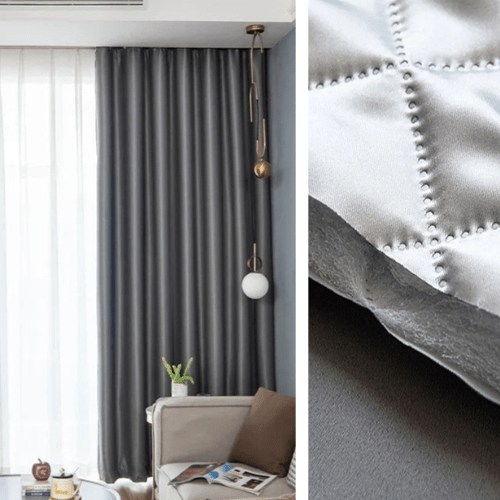 Rideau thermique gris anthracite - La Maison des Rideaux