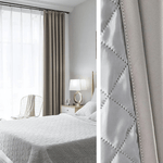 Rideau Thermique Gris Clair