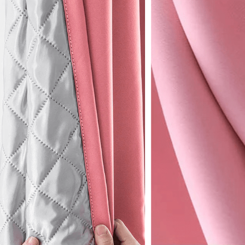 Rideau Thermique Rose - La Maison des Rideaux