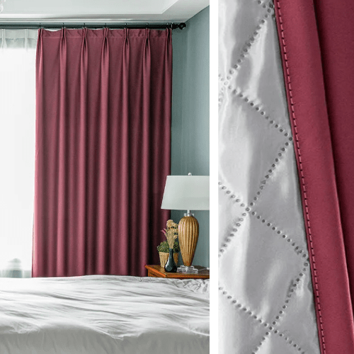 Rideau Thermique Rouge - La Maison des Rideaux