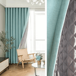 Rideau Thermique Vert d'Eau