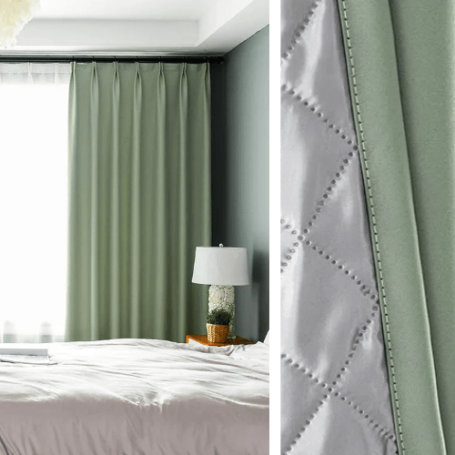 Rideau Thermique Vert Sauge - La Maison des Rideaux
